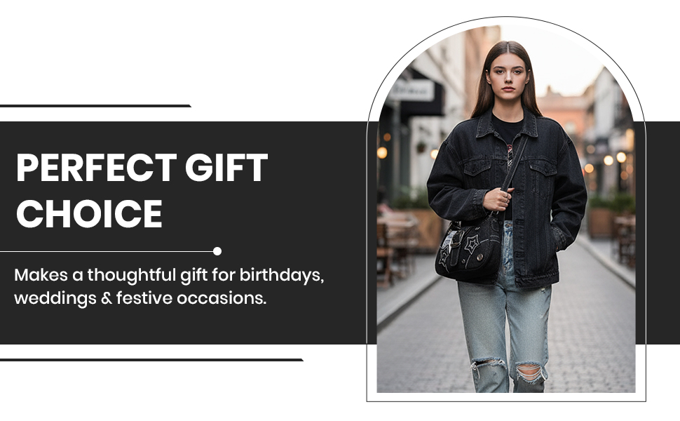 SPN-JGSP Canvas Handbag Purse with Removable Chain Strap