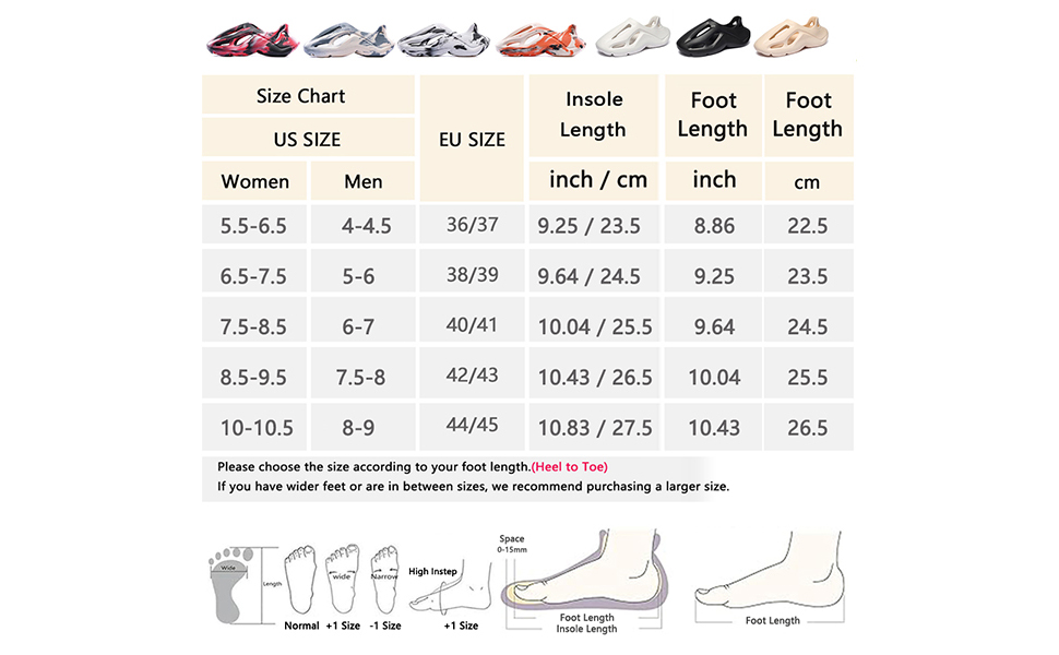 Amazon.com | vioxthak Foam Runner Sneakers Cloud Slides