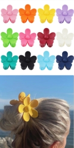 flower hair clip