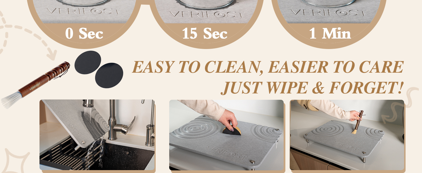 drying matt kitchen counter