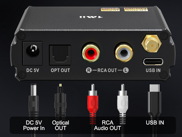 DS220 Bluetooth audio adapter with DAC