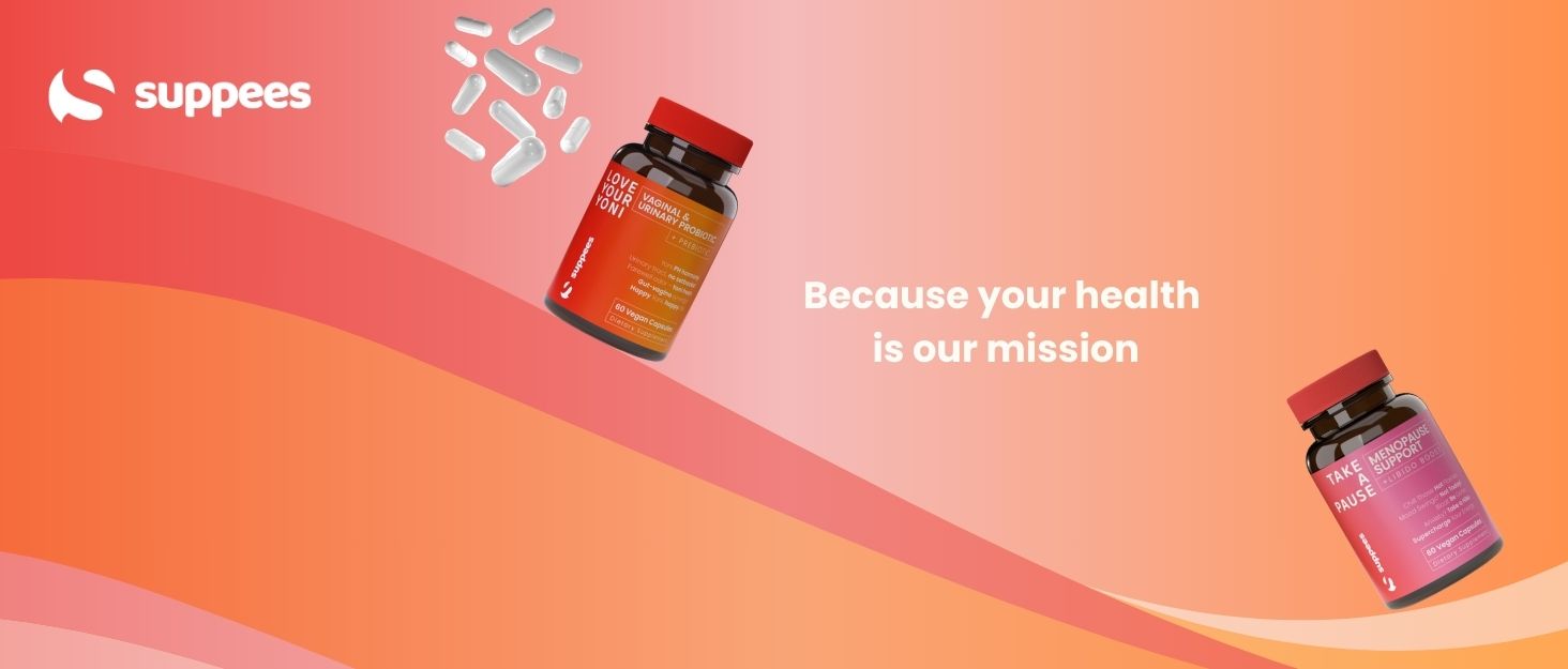 Womens supplements, womens health, menopause support, probiotic