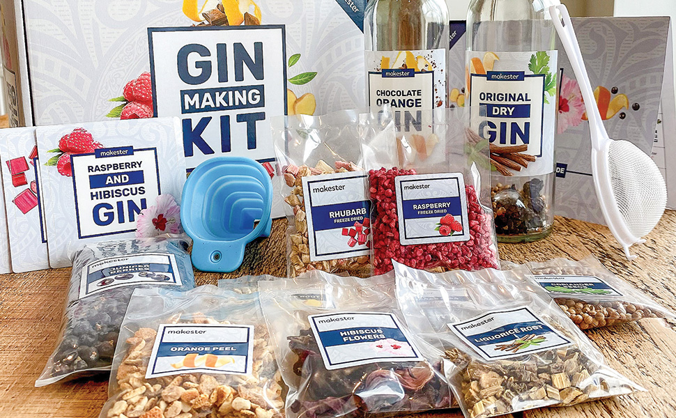 Gin Making Kit Make Your Own Pink Gin, Raspberry & More Gift Idea