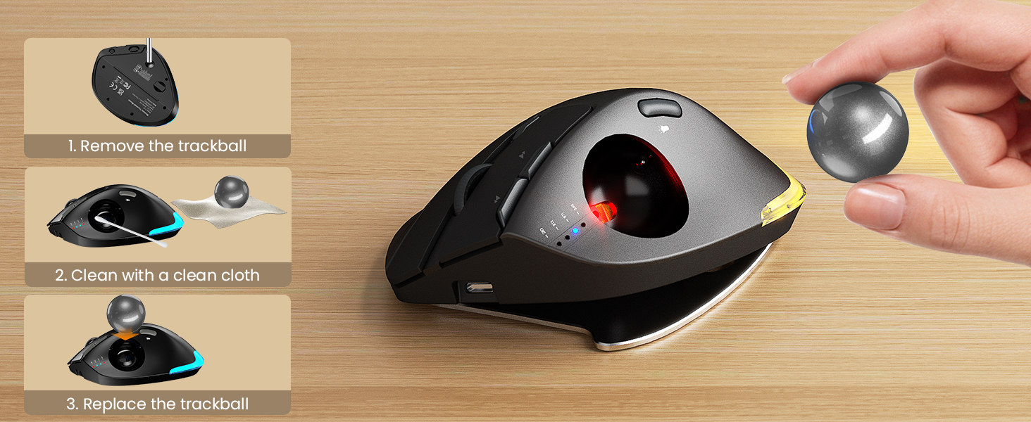 clean the ball reduce the pressure and pain on the wrist caused by long-term and improves comfort