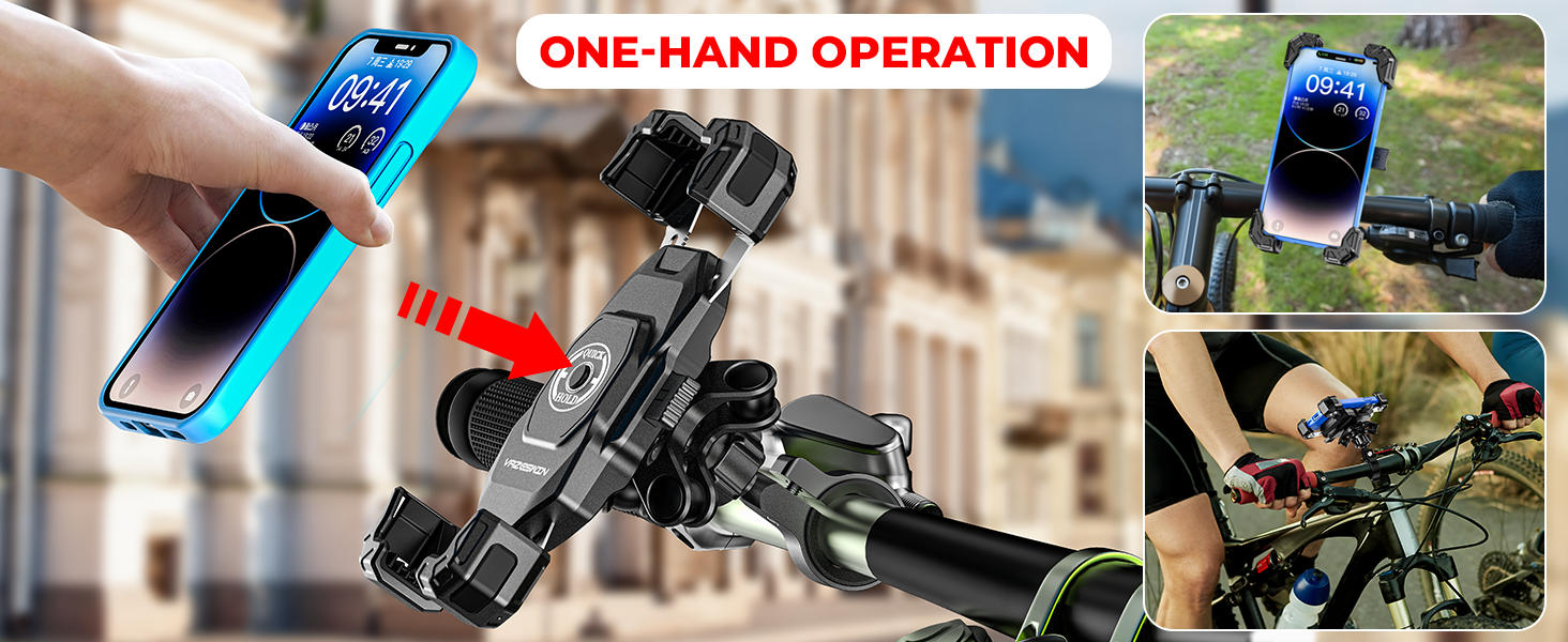 motorcycle handlebar phone mount
