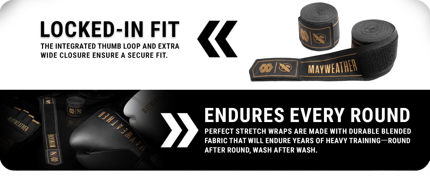  Hayabusa Mayweather Stretch Hand Wraps