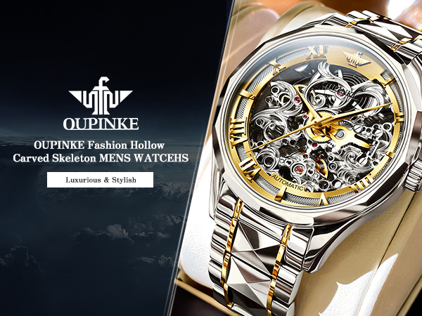 【Disney】Automatic Skeleton Watch Disney】Automatic Skeleton Watch