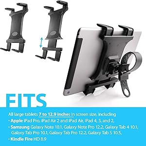exercise tablet mount