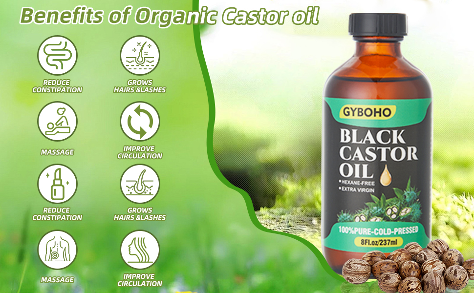 black jamaican castor oil