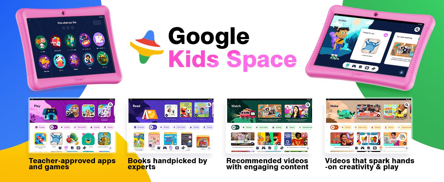 tablet for kids with headphone