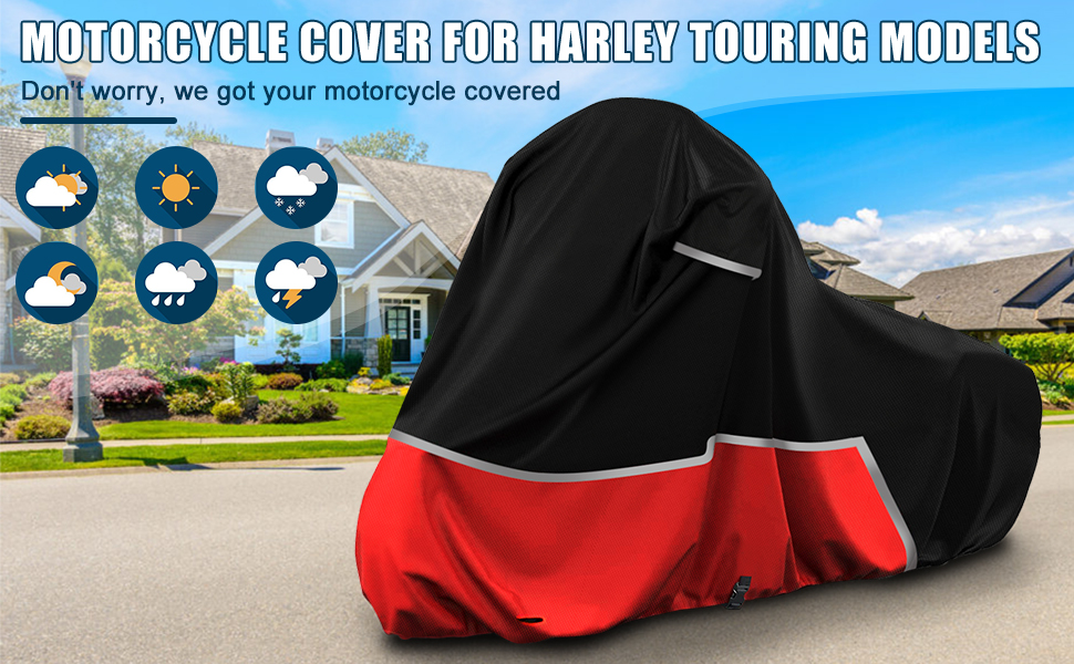 Motorcycle Cover Replacement for Harley Davidson