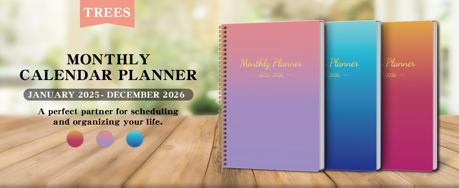  Monthly Planner 2025-2026