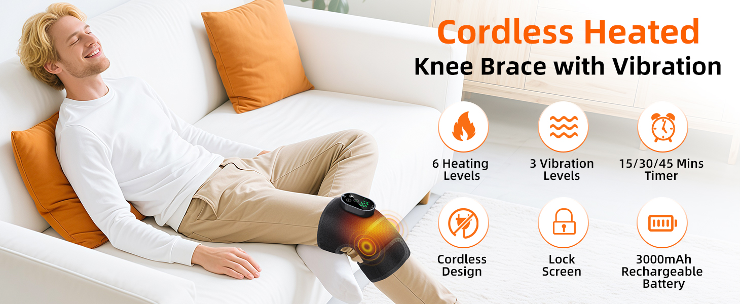 heated knee brace