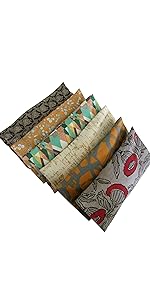 Peacegoods Pack of (6) Eye Pillows - Lavender Flax Filled 