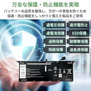 DELL - ゆっき　美品！2018モデル！優良ハイスペック！バッテリー新品級！DELL Amazon.co.jp: WorldPlus DXGH8 バッテリー DELL XPS 13 9370
