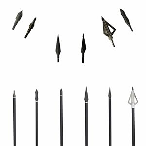 feather arrows for recurve bow