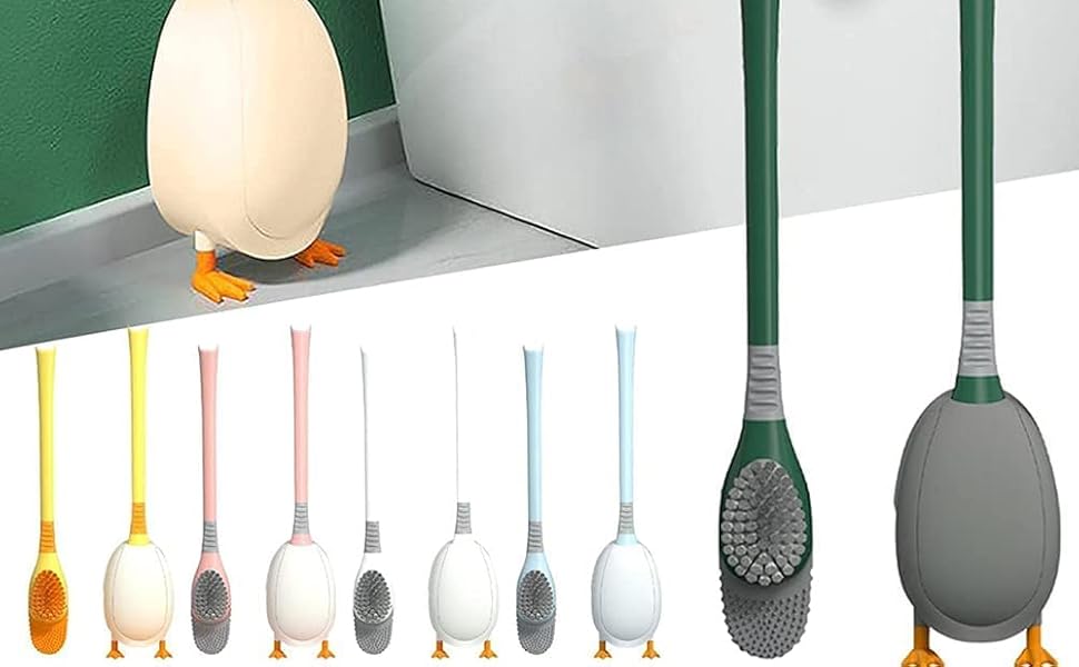 toilet brush with holder stand