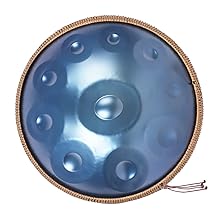 handpan drum blue