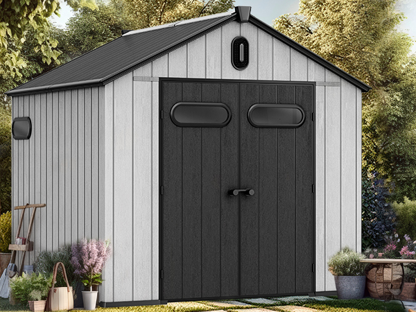 Amazon.com: YITAHOME 8x10ft Resin Storage Structure, Outdoor 544