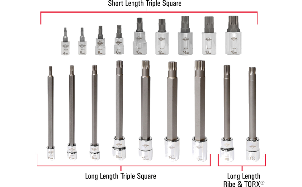 Amazon.com: Mayhew Tools 16066F Master Socket Bit Set, 18
