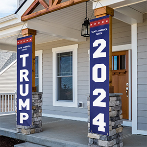 TRUMP 2024 Banners Save America Again Flag Take America Back Banner Indoor Outdoor Decorations