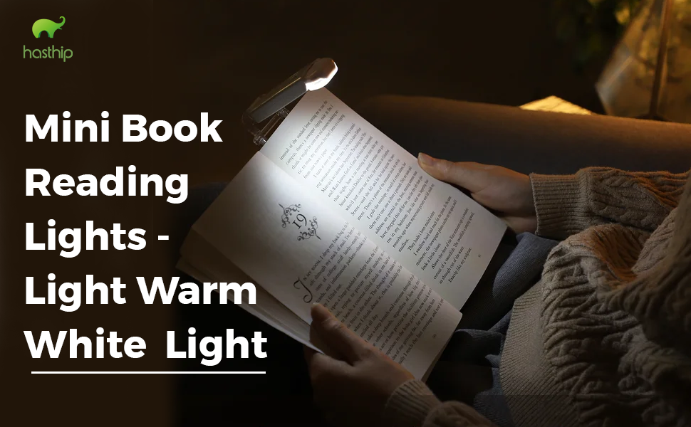 Buy HASTHIP® Mini Book Reading Light Book Light USB Rechargeable Book