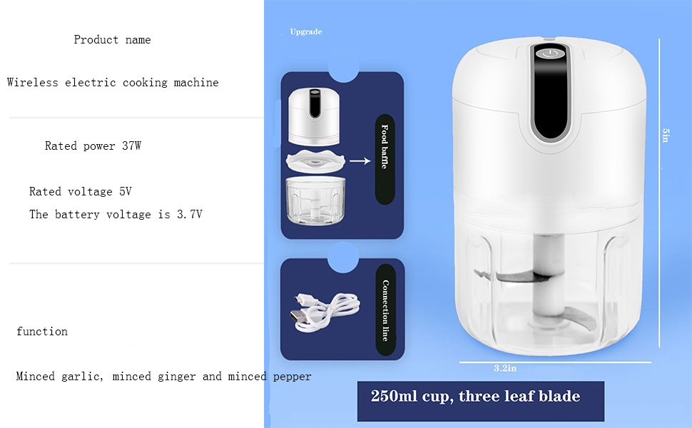 Electric Mini garlic chopper