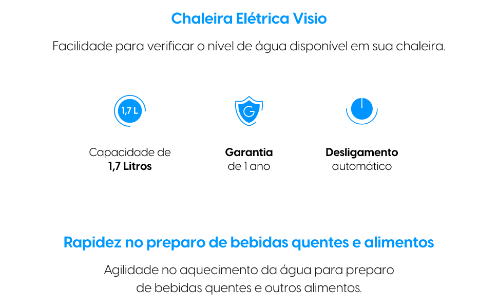 chaleira eletrica, chaleira eletrica 110, chaleira eletrica cadence, chaleira eletrica 220