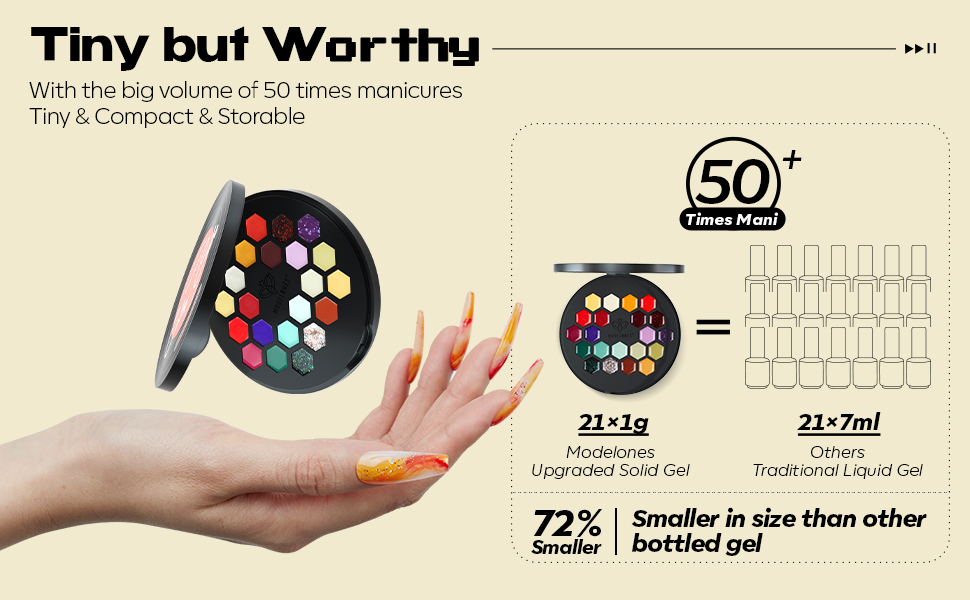 solid gel nail polish