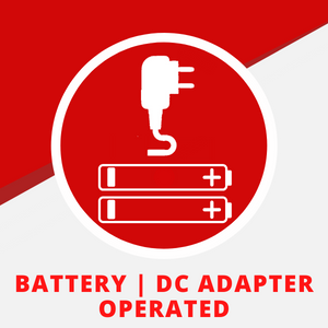 Battery DC Adapter Operated