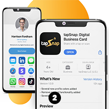 Download NFC business card, digital business card, smart business card, tap card App