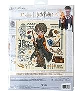 Dimensions 70-35416 Magical Design Harry Potter Counted Cross Stitch Kit for Beginners, 11