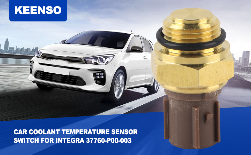 Radiator Coolant Fan Temperature Sensor Switch for Acura Integra RSX TSX Accord CRV Civic del