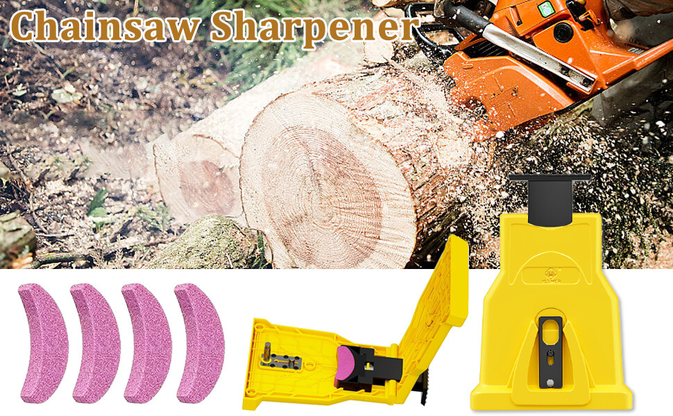 YLTIMER Chainsaw Teeth Sharpener Universal Chainsaw