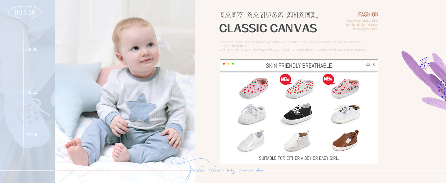 Baby Boys Girls High Top Sneakers Soft Soles Anti Skid Infant Ankle Shoes Toddler 