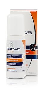 foot sweat control smell odor control fungus control