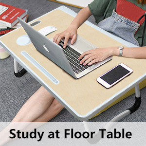 Study at Floor Table