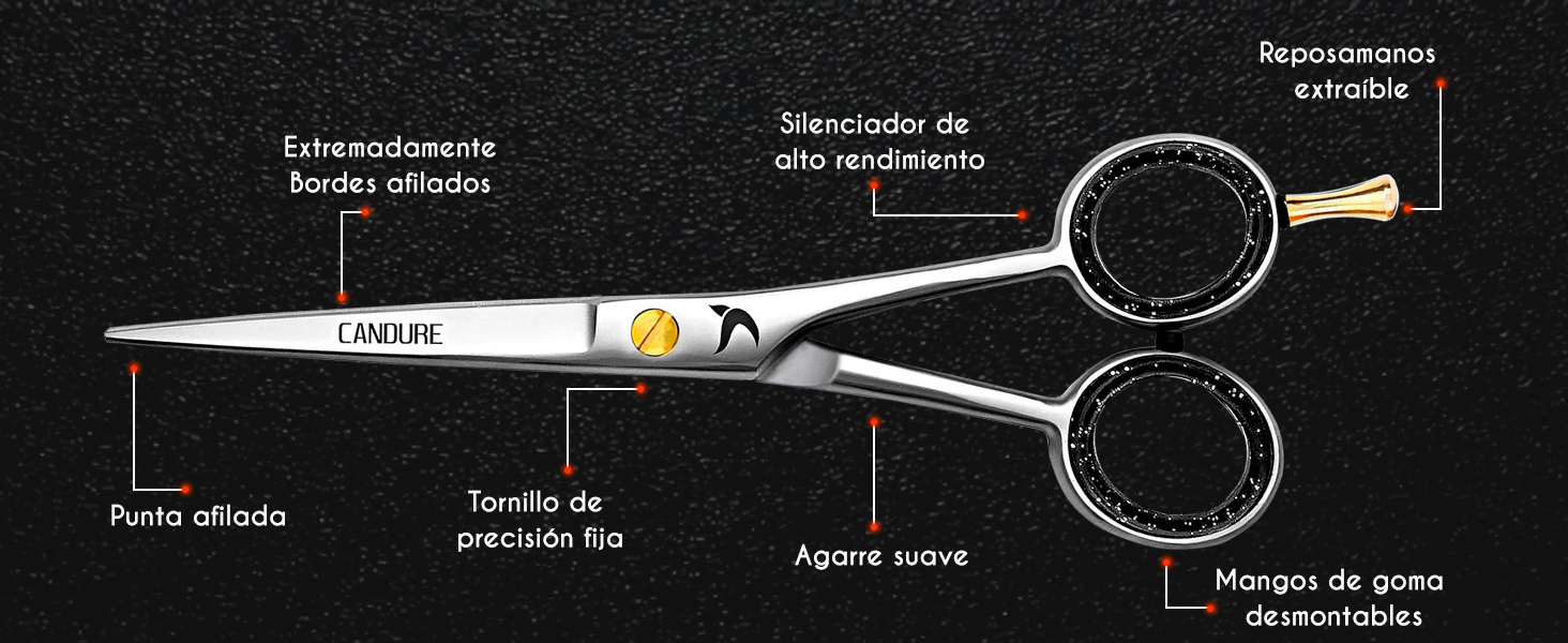 Tijeras de peluquero profesionales