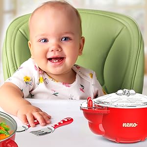 Neno MUCCA Set Thermal-Kindergeschirr