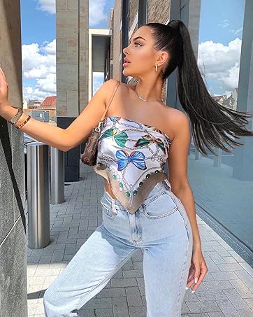 long black ponytail extension