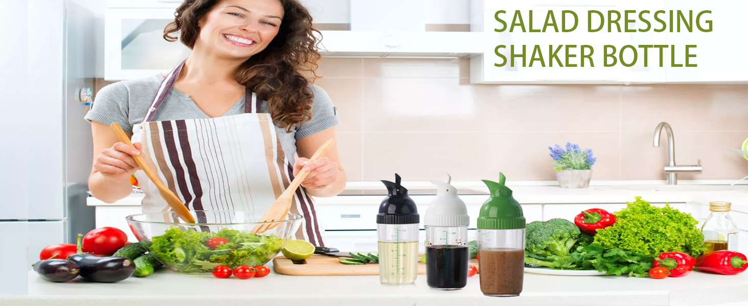 salad dressing shaker bottle