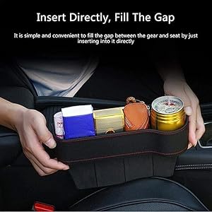PU Leather Car Seat Gap Filler