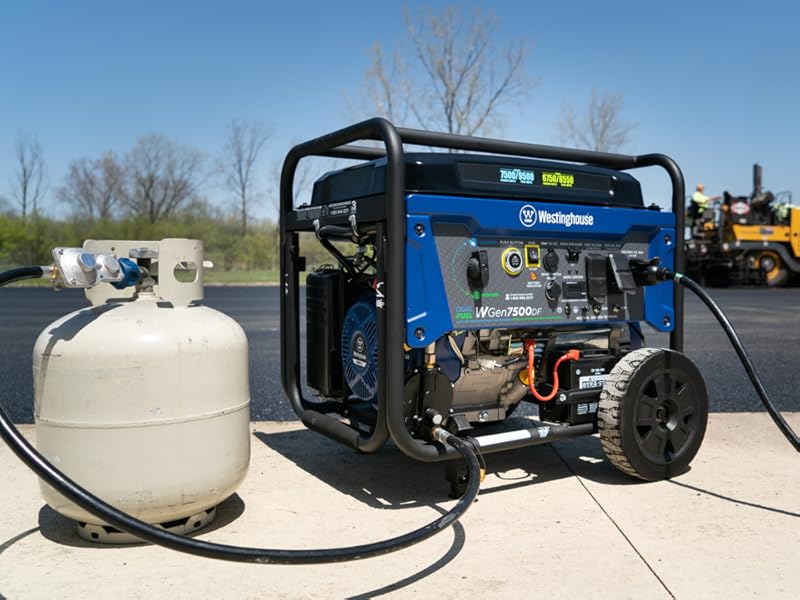 Westinghouse Outdoor Power Equipment 9500 Peak Watt Dual