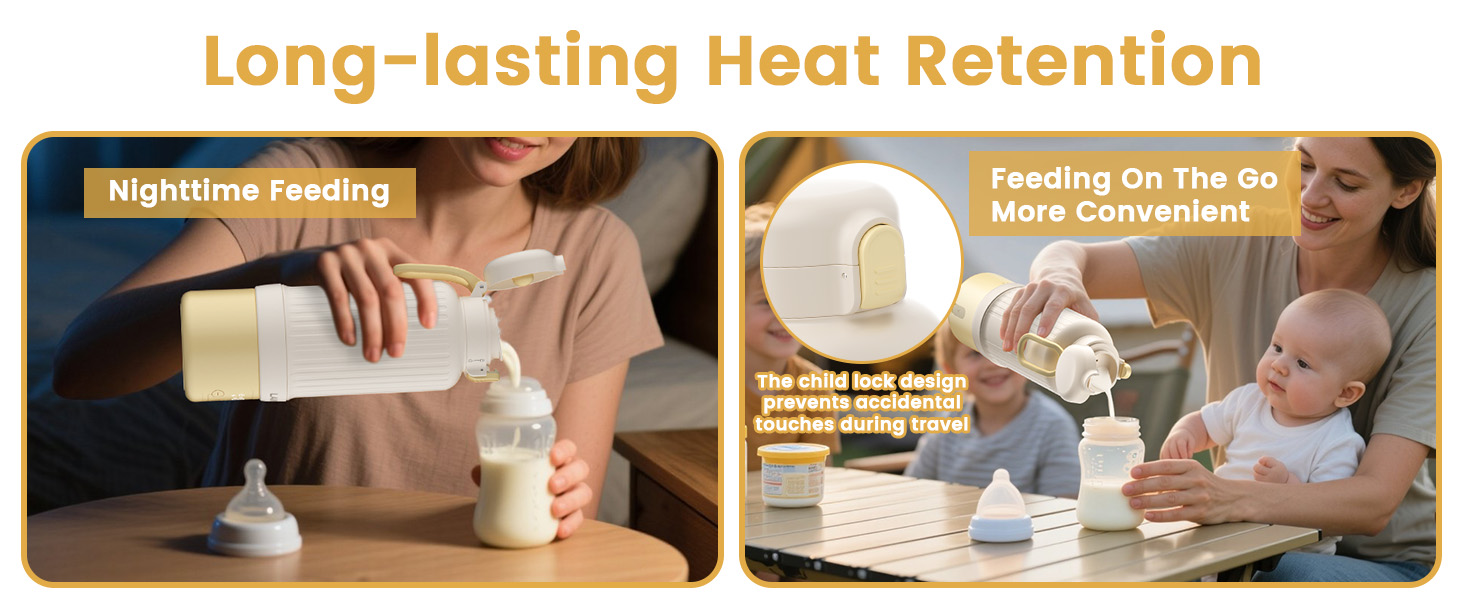 Portable Baby Bottle Warmer for Travel