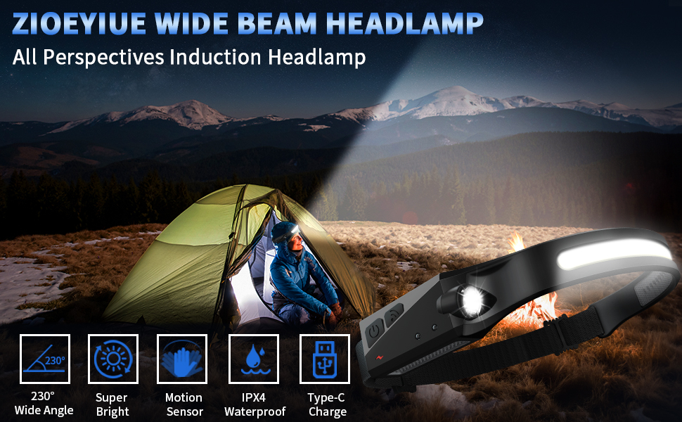 headlamp rechargeable