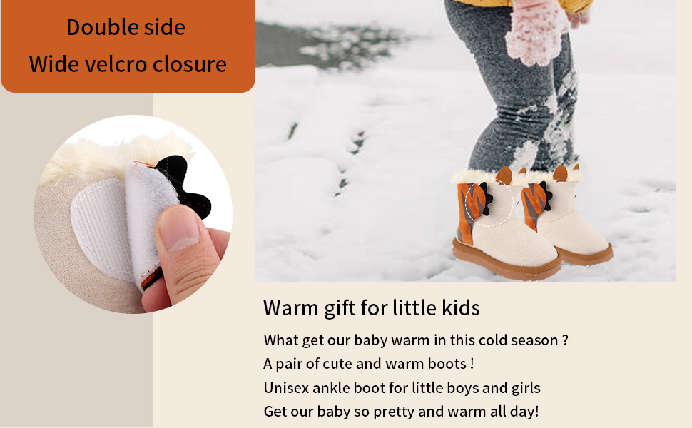 kids winter toddler boys girls warm slippers