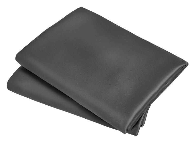 Bare Home Poly Satin Pillowcases for Hair and Skin 2 Pack Standard