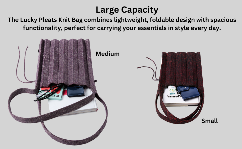 ★TOUT Y EST★ Lucky Pleats Knit Shoulder Line ALL LPKSHOULD Amazon.com: JOSEPH AND STACEY Lucky Pleats Bag Starry