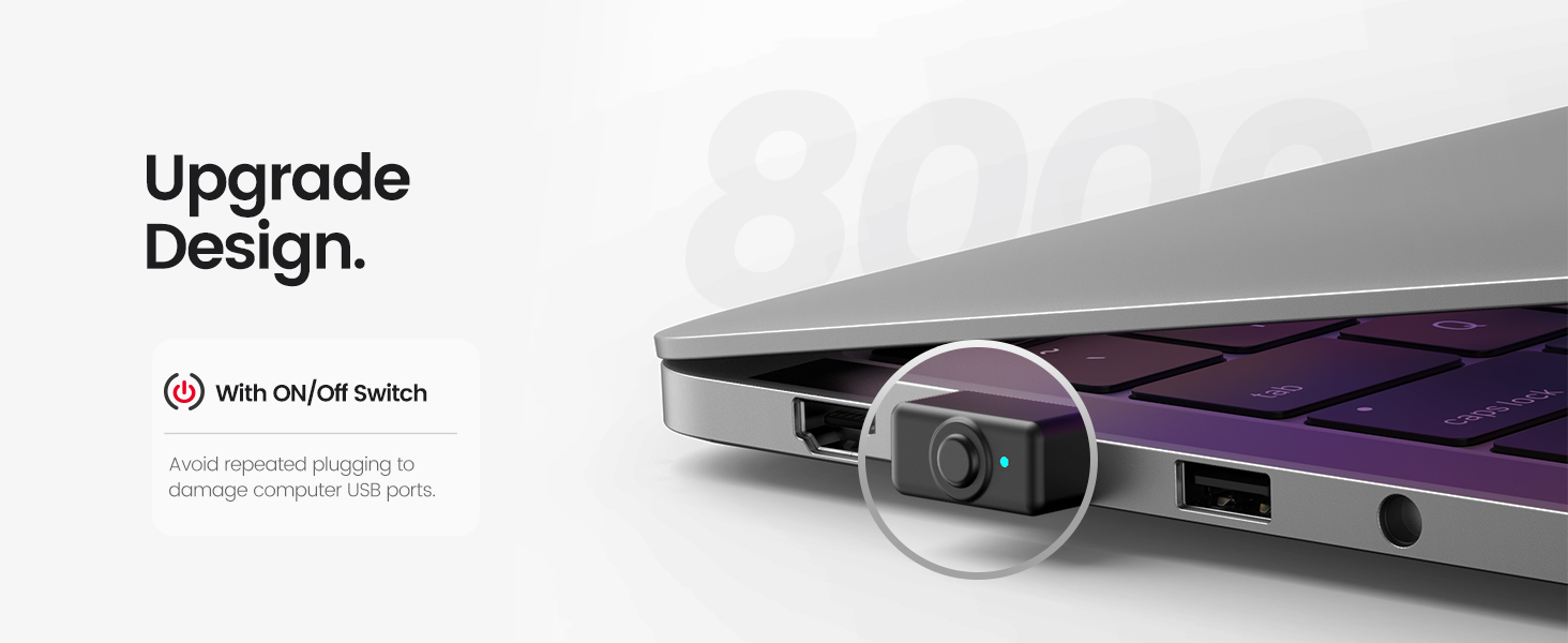 VAYDEER Mouse Jiggler Device USB Mouse Mover Shaker, Undetectable