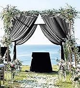 Black Sheer Curtain